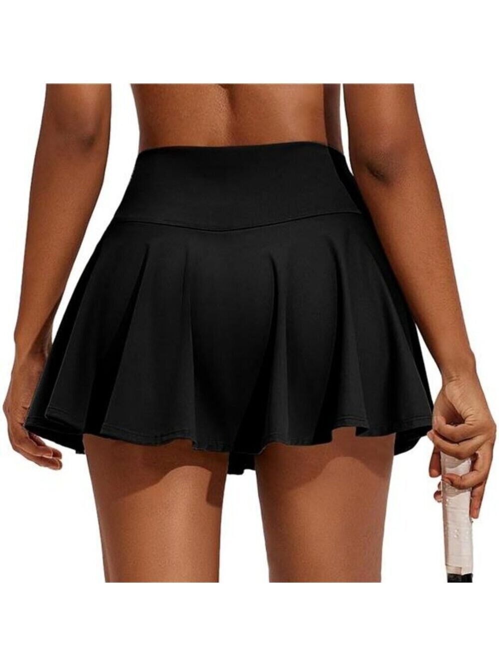 Womens Pleated Tennis Skirt Skort High Waist Athletic Golf Skirt with Pockets